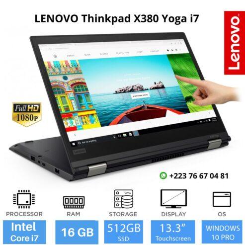 Lenovo ThinkPad X380 Yoga Pliable à 360 degré Tactile 8th Gen + Stylo