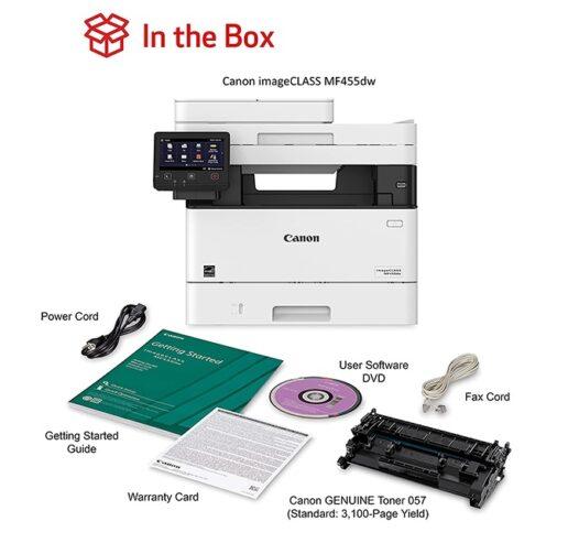 Imprimante Canon i-SENSYS MF455dw Monochrome Multifonction