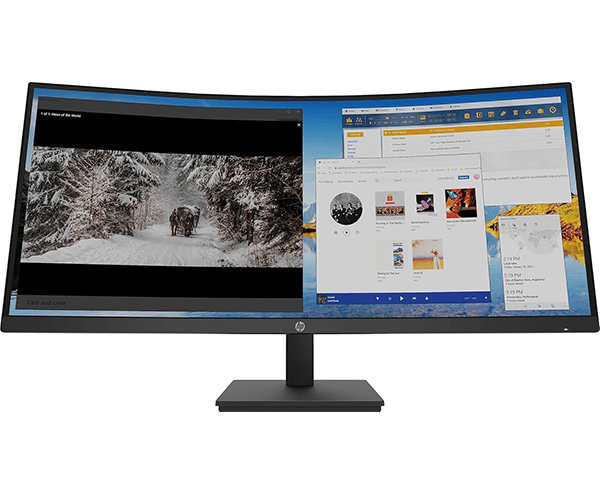 Écran HP incurvé M34d (3