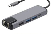 USB Type C5 In 1 Hub HDM